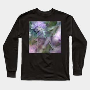 Lavender dragonfly Long Sleeve T-Shirt